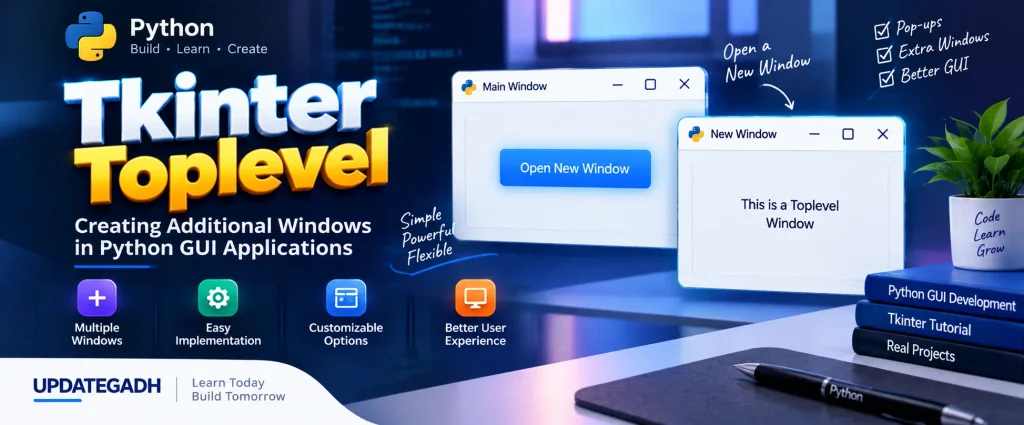 Tkinter Toplevel in Python