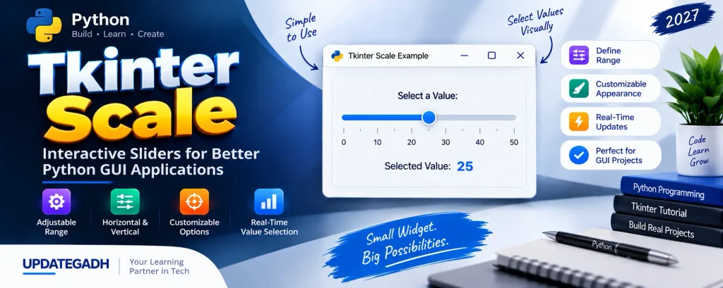 Python Tkinter Scale Widget