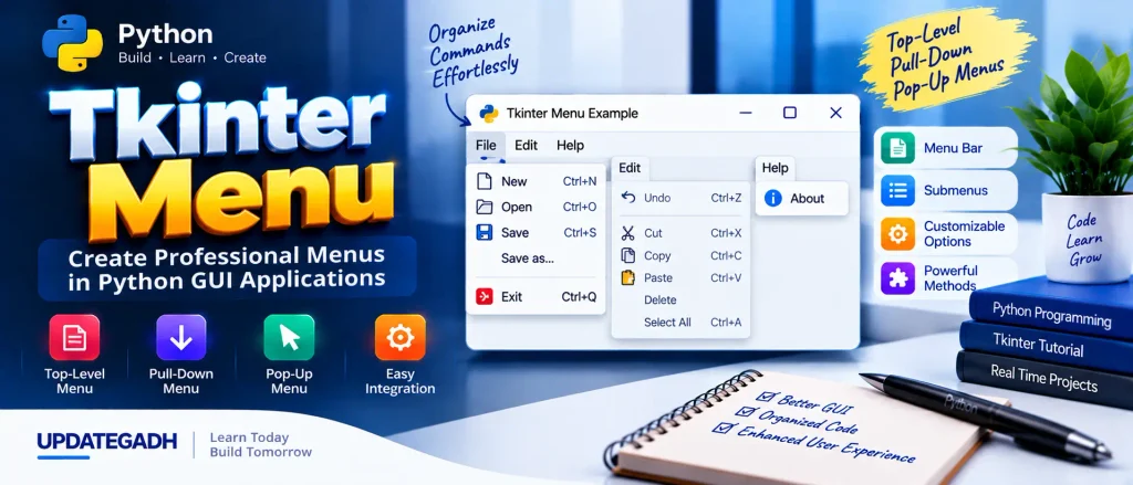 Python Tkinter Menu: A Complete Guide
