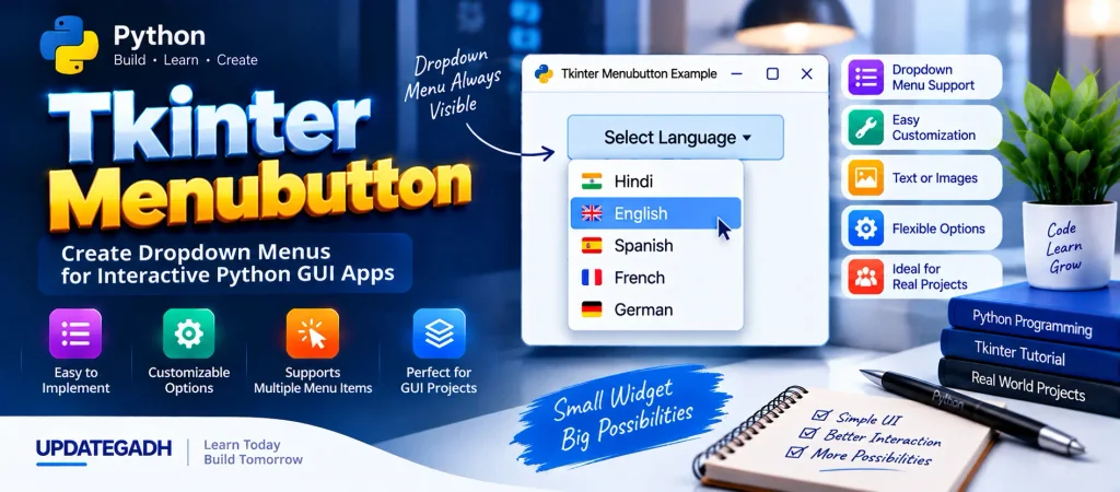 Python Tkinter Menubutton
