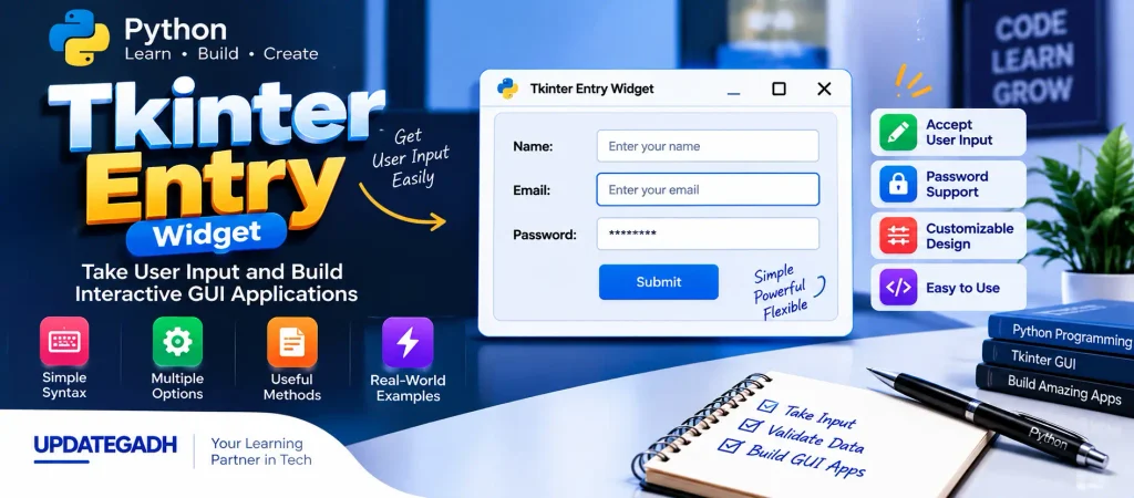 Python Tkinter Entry Widget: A Comprehensive Guide