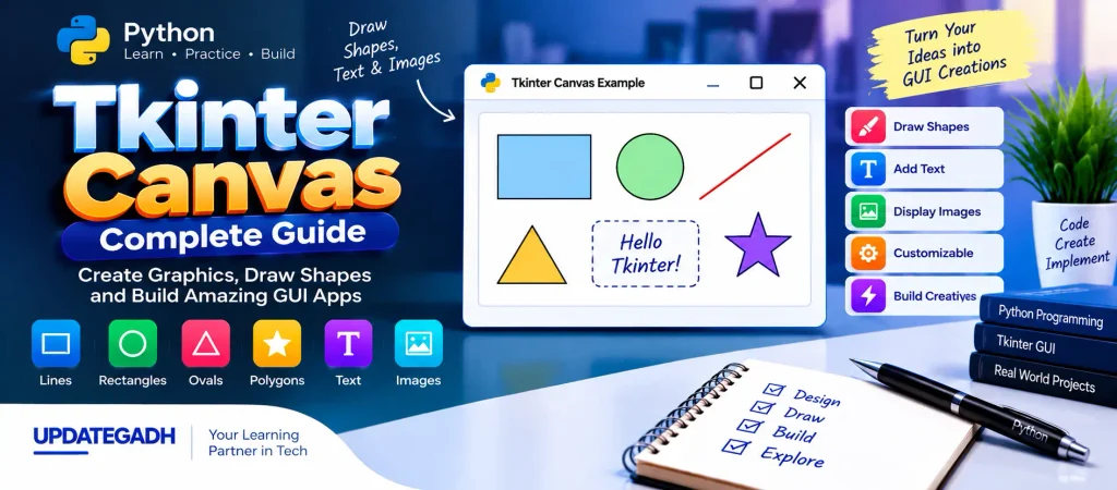 Python Tkinter Canvas: A Guide to Structured Graphics in Python