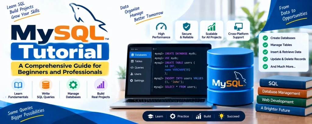 MySQL Tutorial: A Comprehensive Guide for Beginners and Professionals