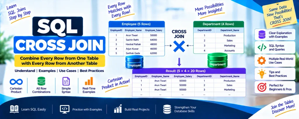 Understanding SQL CROSS JOIN with Examples
