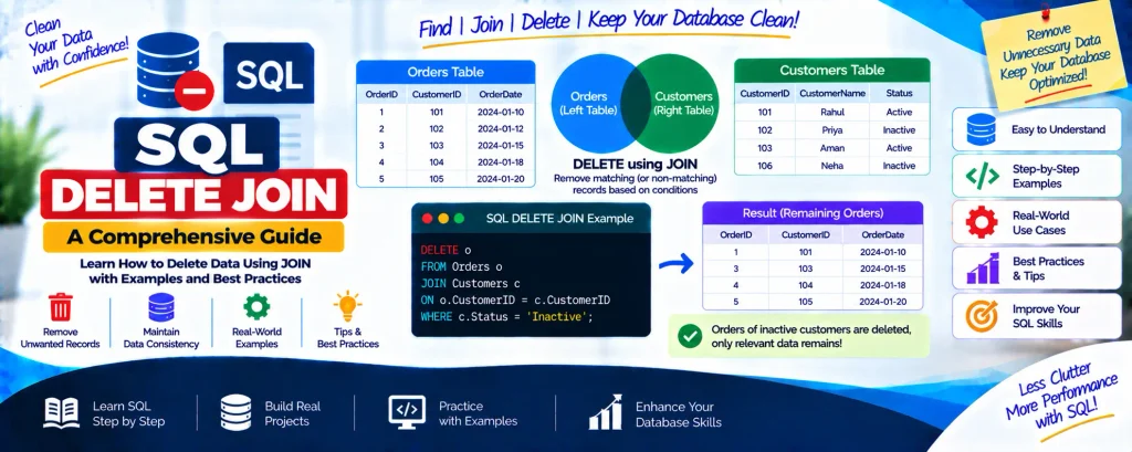SQL DELETE JOIN: A Comprehensive Guide