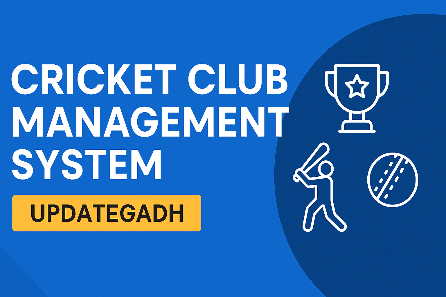 Cricket Club Management System