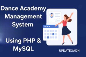 Dance Academy Management System Using PHP & MySQL