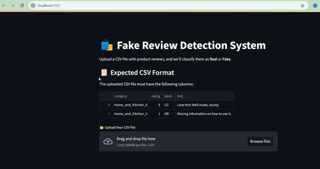 Fake Review Detection System Using NLP and Machine Learning