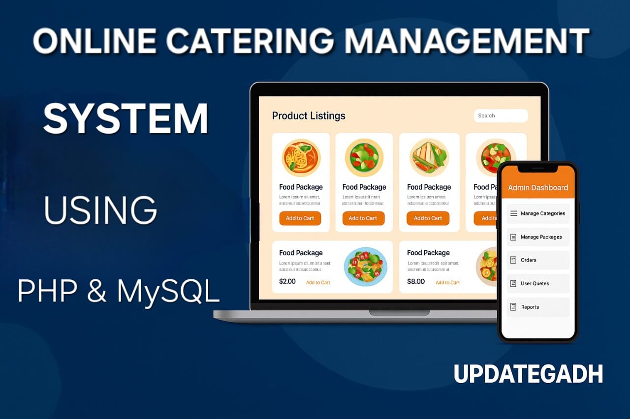 Online Catering Management System
