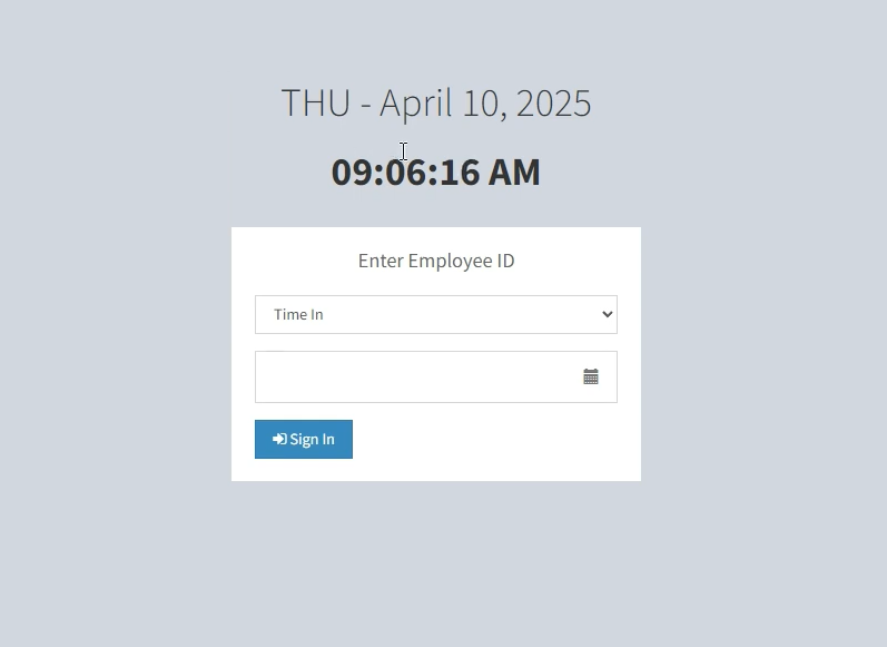 Online Payroll Management System in PHP