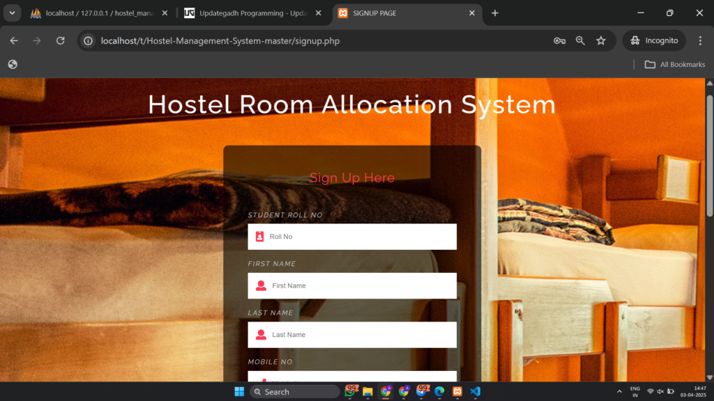 Screenshot-2025-04-03-144714-1024x576 Hostel Management System in PHP with MySQL - Free Project