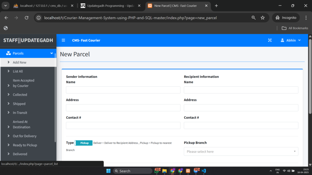 Screenshot-2025-04-16-232306-1024x576 📦 Premium Courier Management System using PHP & MySQL