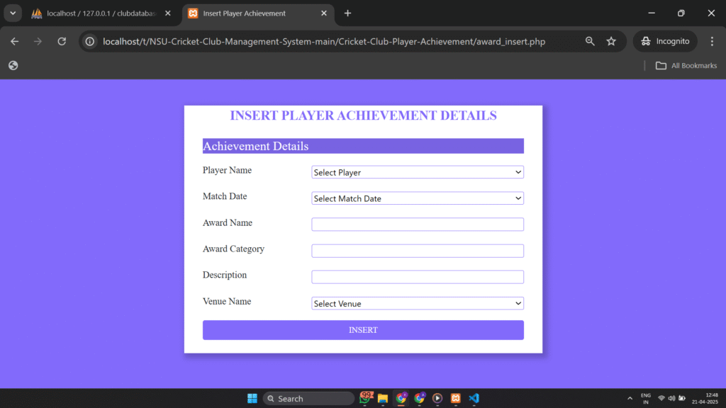 Screenshot-2025-04-21-124817-1024x576 🔥 Cricket Club Management System in PHP and MySQL – A Complete Web-Based Solution