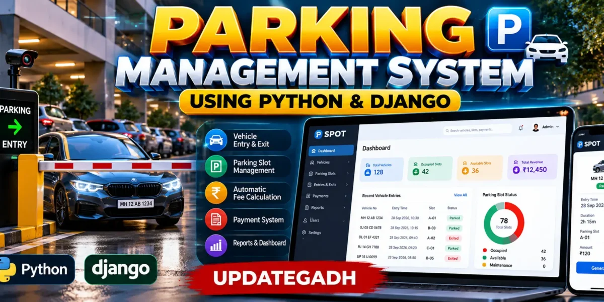 Parking Management System Using Python and Django