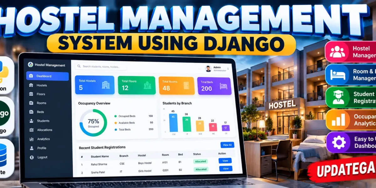 Hostel Management System Using Python Django