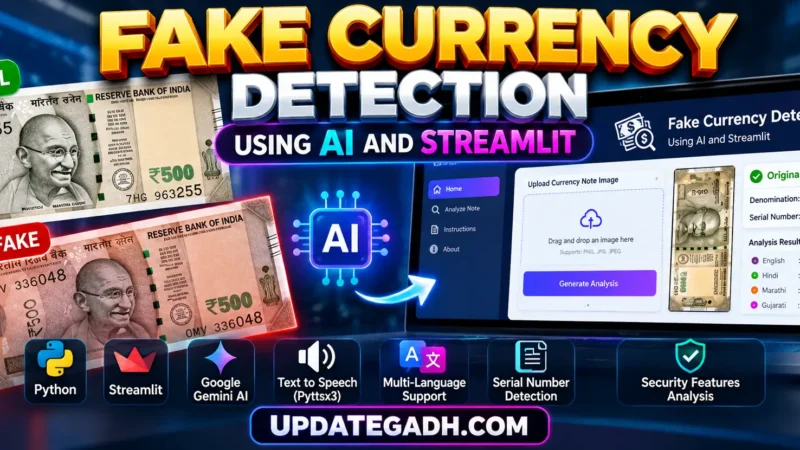 Fake Currency Detection Using AI