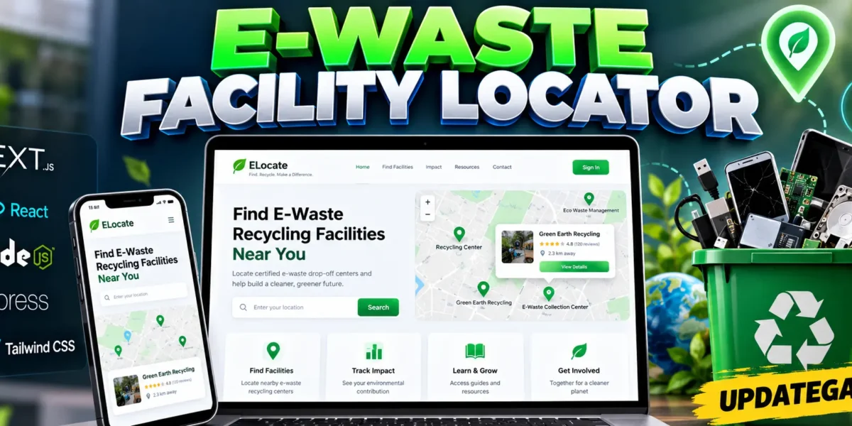 E-Waste Facility Locator Using React