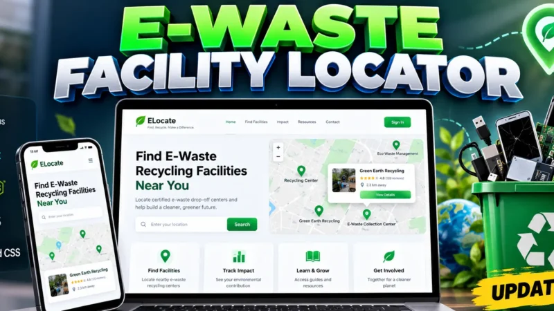 E-Waste Facility Locator Using React