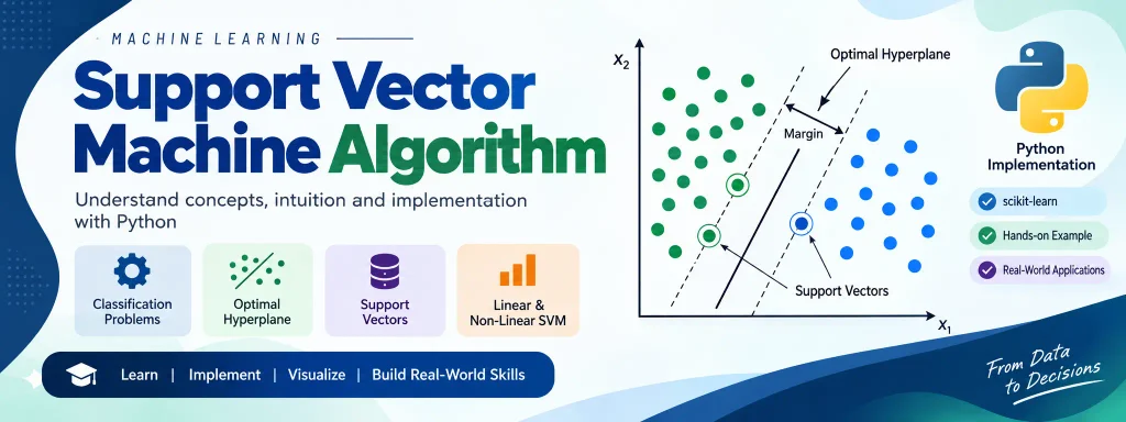 Support Vector Machine Algorithm: Explained with Python Example