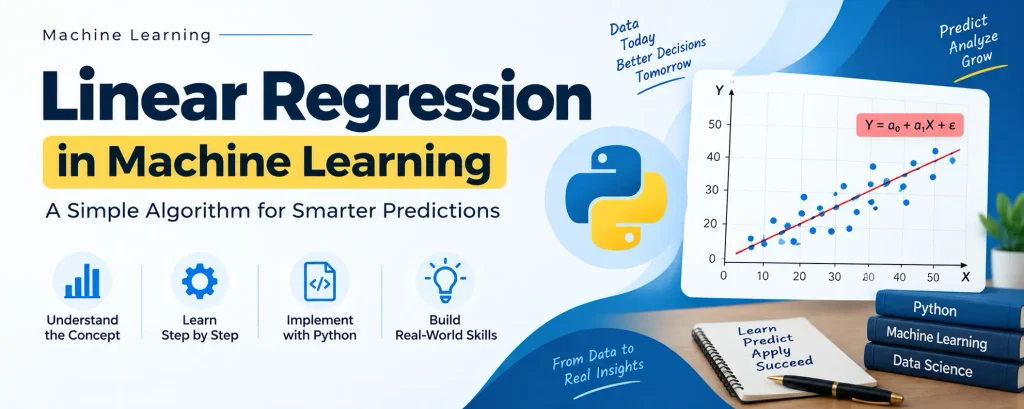 Linear Regression in Machine Learning – A Complete Guide | UpdateGadh