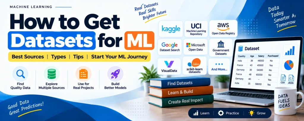 How to Get Datasets for ML