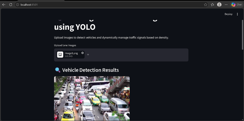AI-Based Traffic Management System Using YOLOv3