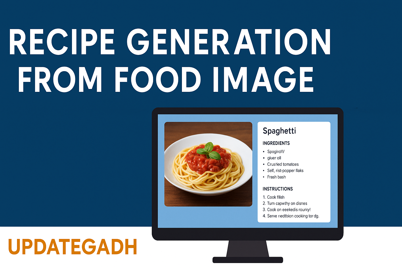 AI Recipe Generator from Food Image