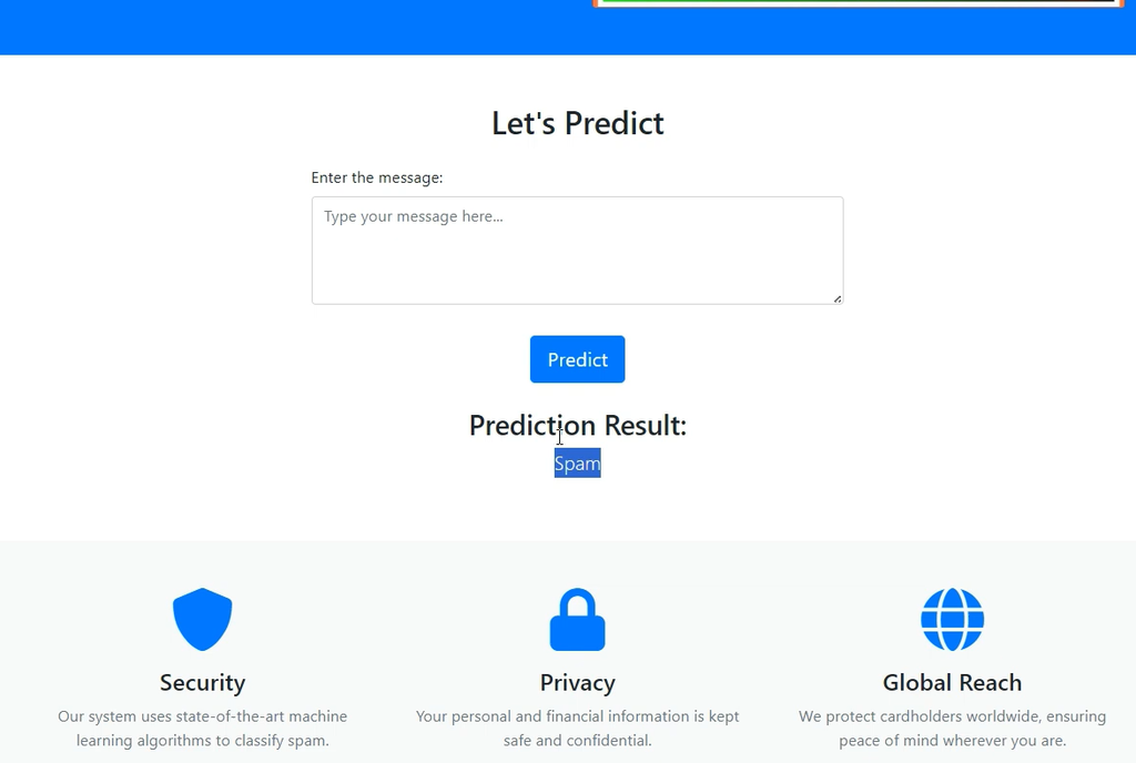 Email Spam Detection Web App with Flask