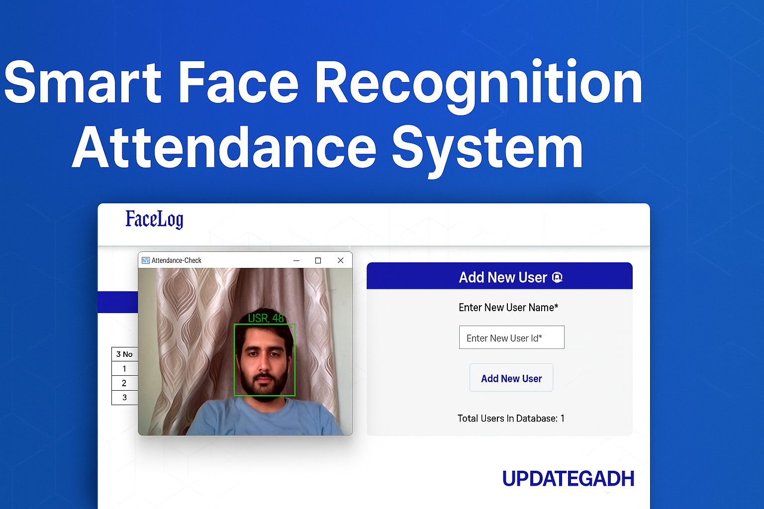 Face Recognition Attendance System