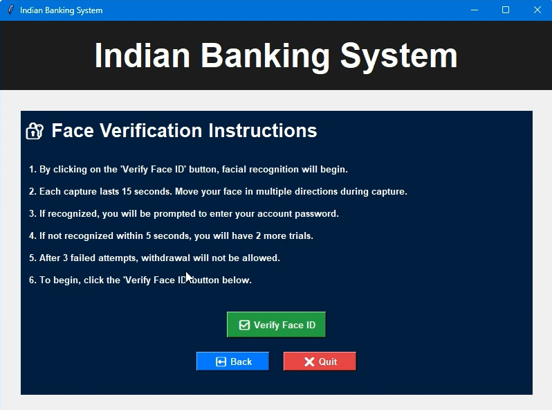 Face Recognition Based Bank Transaction Authorization System