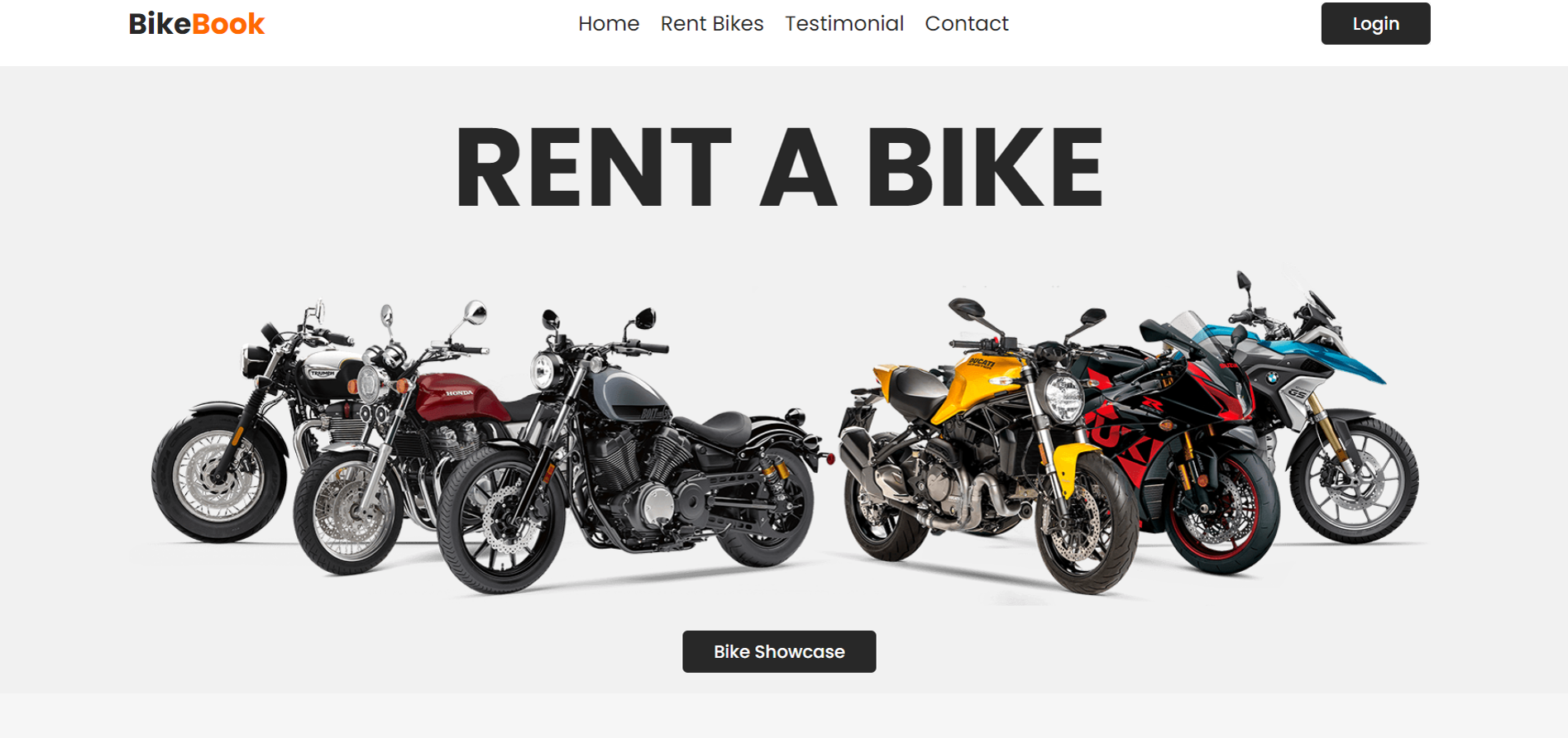Online Bike Rental Booking Platform
