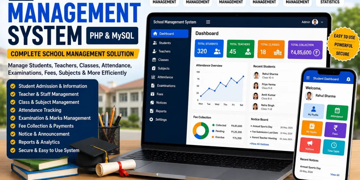 School Management System Using PHP
