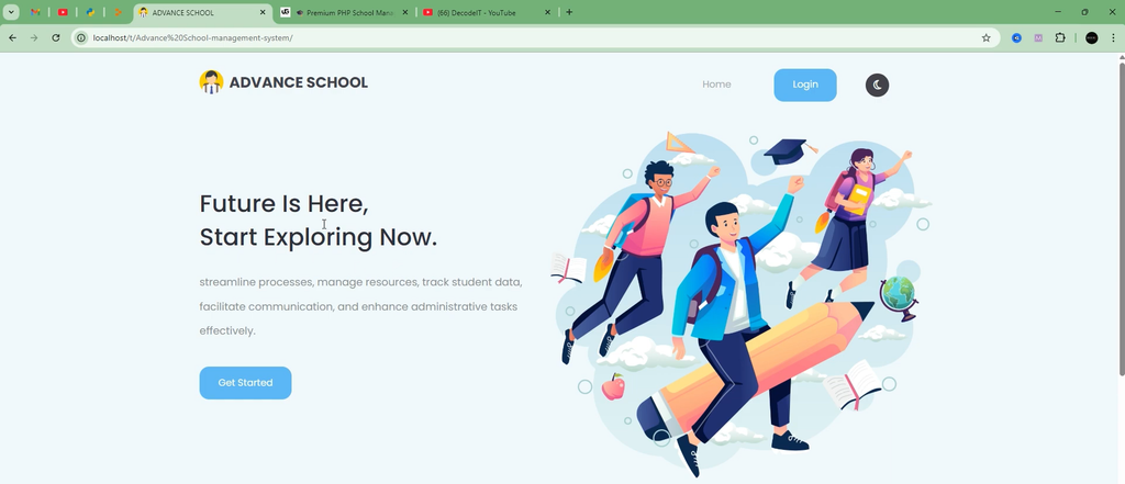 School Management System Using PHP