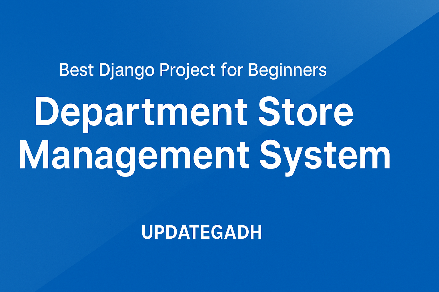 Store Management System