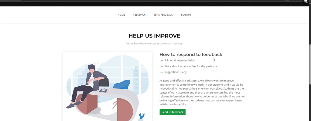 Student Feedback System using Python and ML