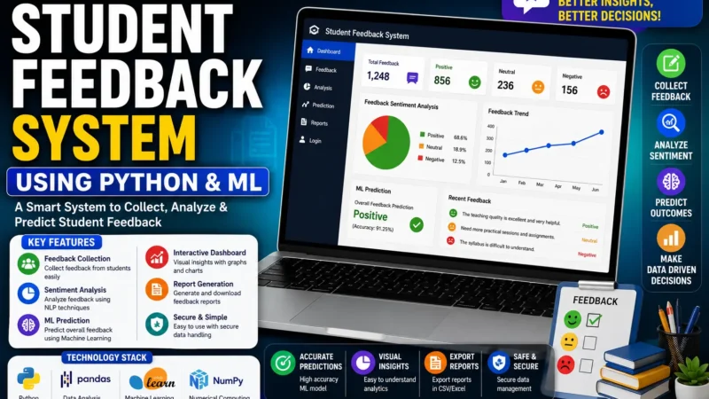 Student Feedback System Using Python and ML