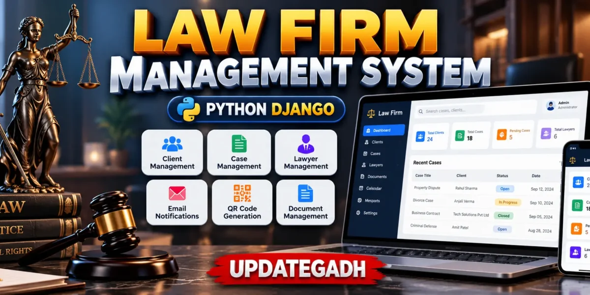 Law Firm Management System Using Django