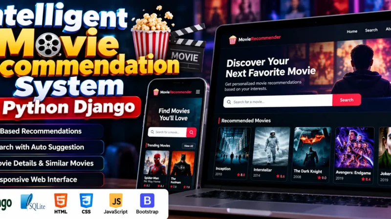 Movie Recommendation System Using Django and Machine Learning