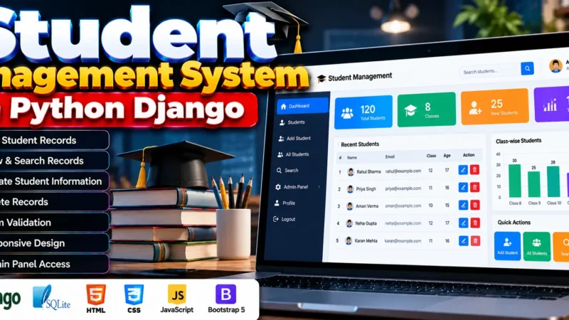 Student Data Management System Using Python