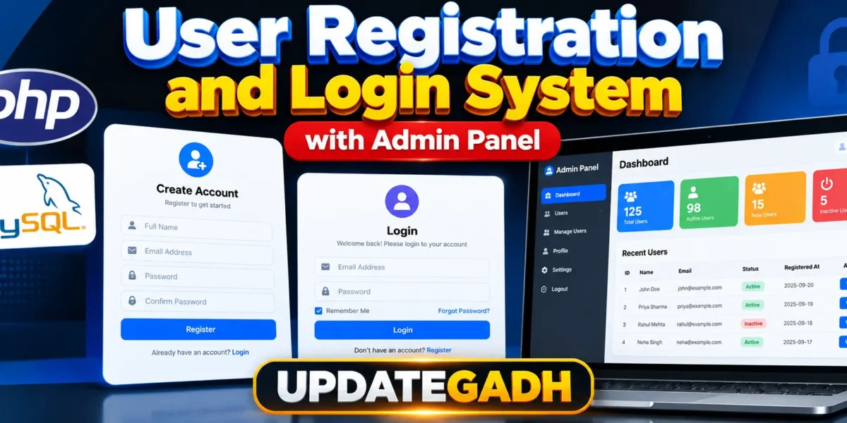 User Registration and Login System