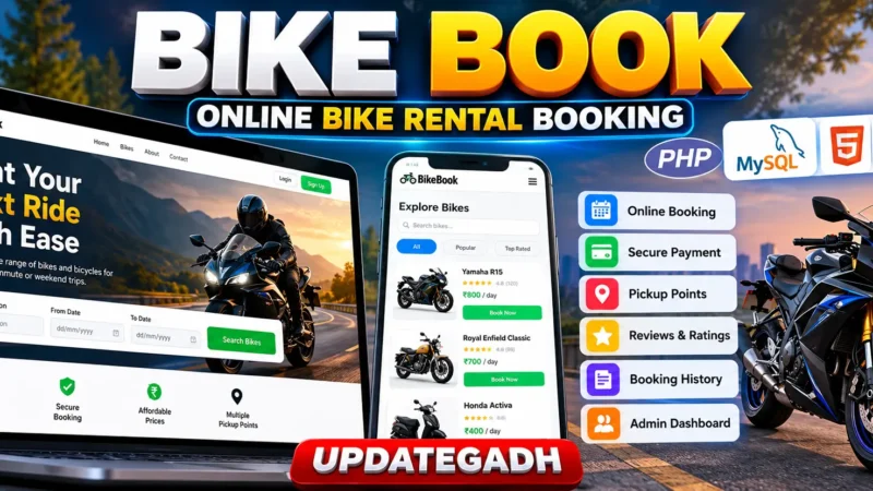 Online Bike Rental Booking Platform Using PHP and MySQL