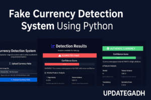 Fake Currency Detection System Using Python