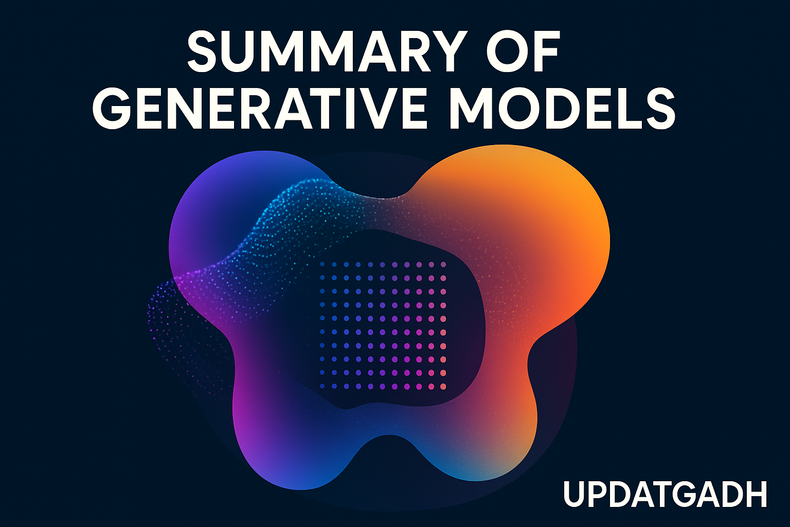 Deep Generative Models