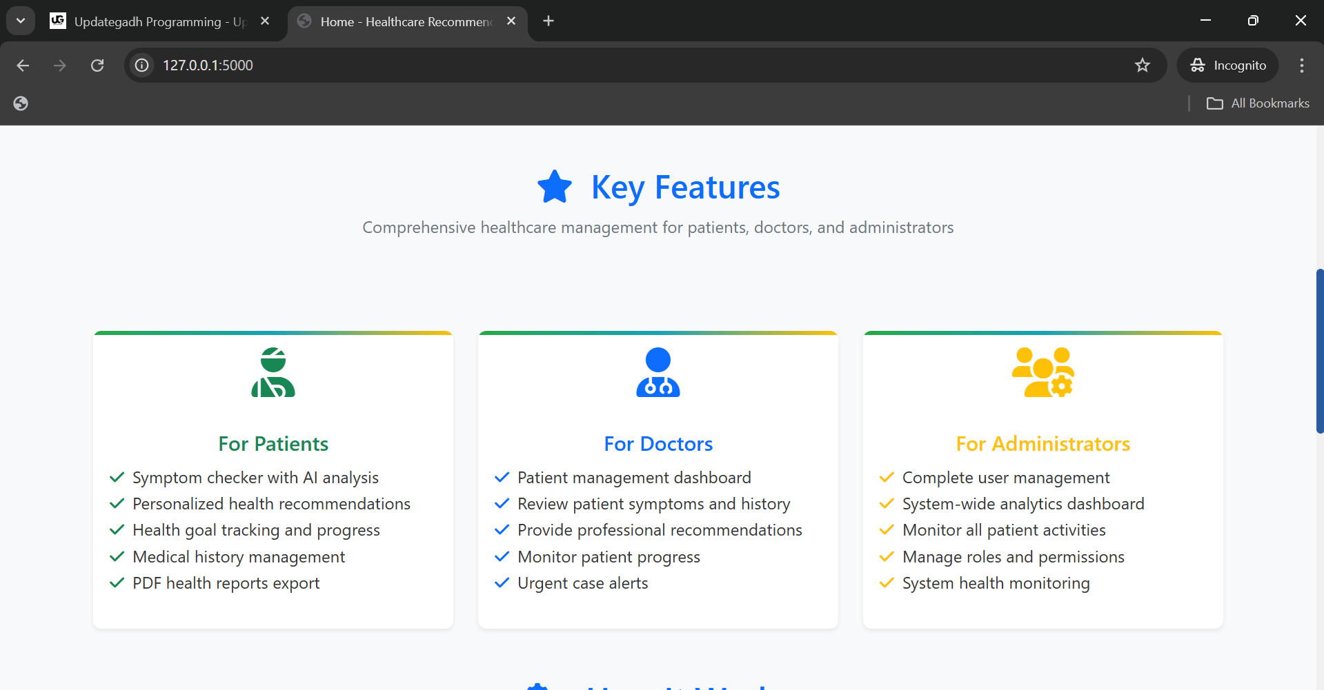 Create a Healthcare Recommendation System Using Python & Flask(Real ...
