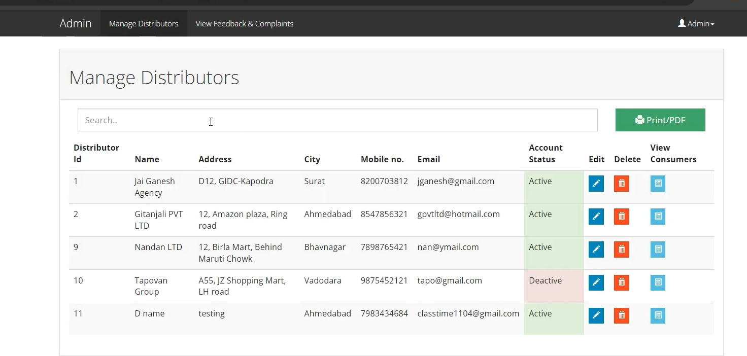 Best Online Gas Booking System Using PHP and MySQL