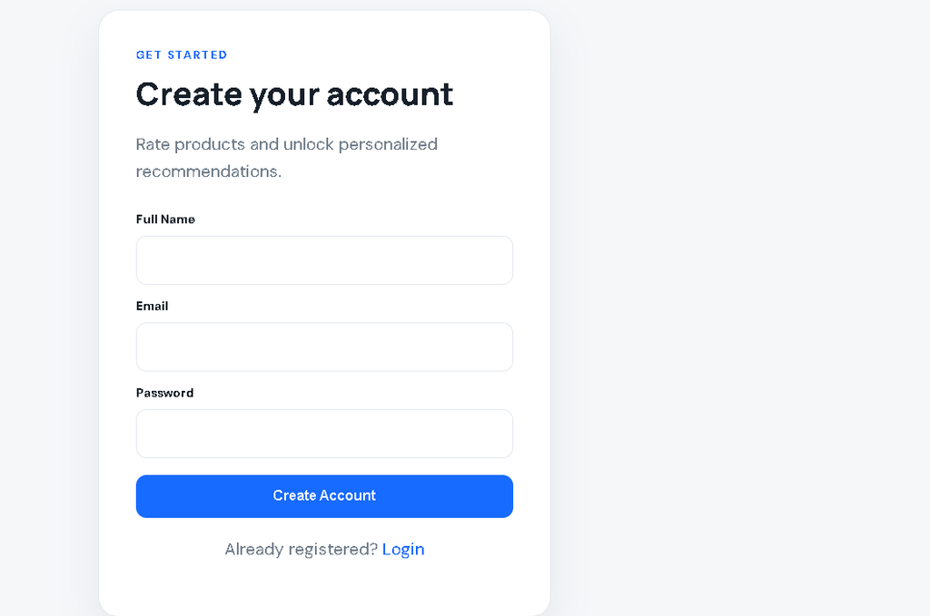 Product Recommendation System Using Python Flask