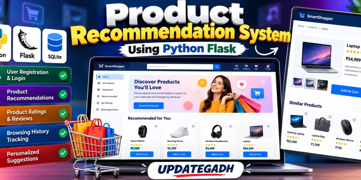 Product Recommendation System Using Python Flask