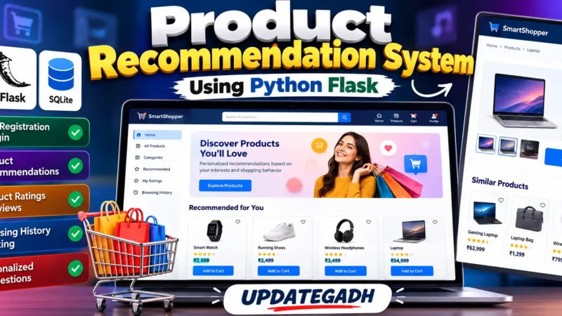 Product Recommendation System Using Python Flask