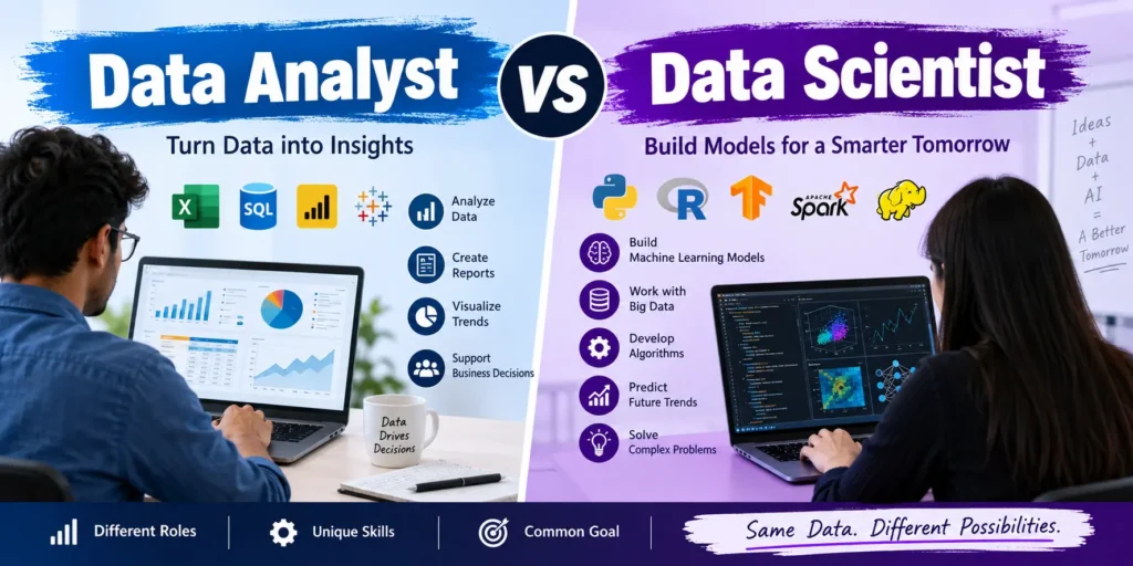 Data Analyst vs Data Scientist