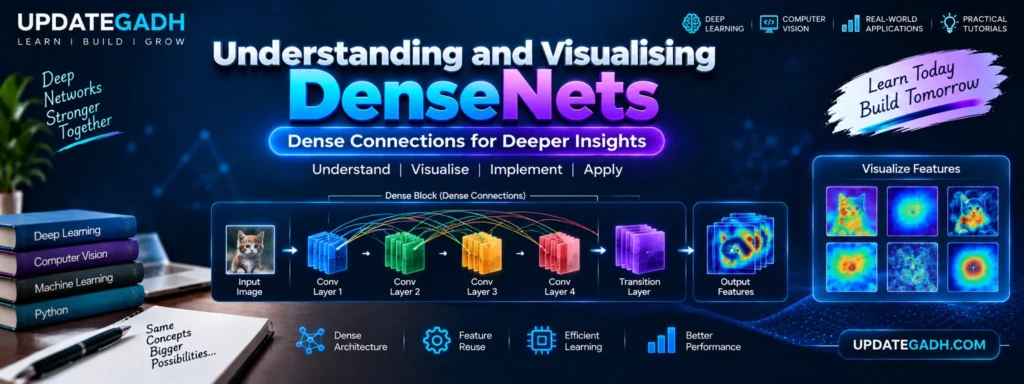 Understanding and Visualising DenseNets